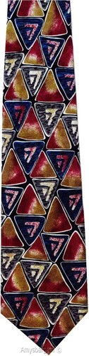 Calvin Klein Neck Tie, 100% Silk tie, Neck wear Made in USA, New Designer tie - Picture 11 of 12