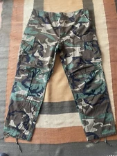 US Military Issue X-Large NEW Woodland BDU Camo Pants
