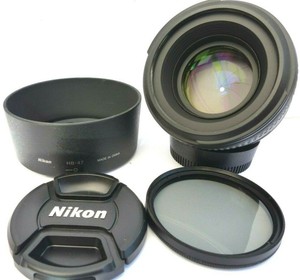 NIKON AF-S NIKKOR 50 mm f/1.4G Full Frame Lens Inc Nikon