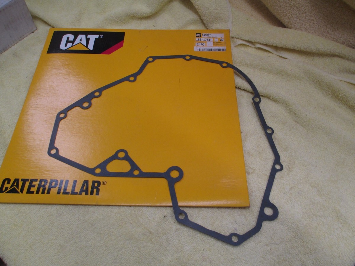 Cat 166-1781 Gasket, OEM, 1661781, NEW, Engine Housing Gasket, M5