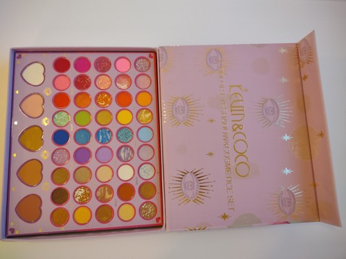 Kevin And Coco 50 Color Eyeshadow And Cosmetice Set - Picture 5 of 5
