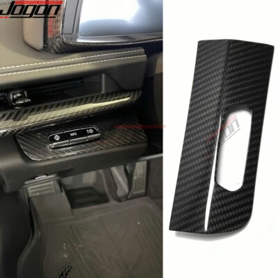 Carbon HUD Heads-Up Display Button Covers For Corvette C8 Stingray Coupe Z06 Z51