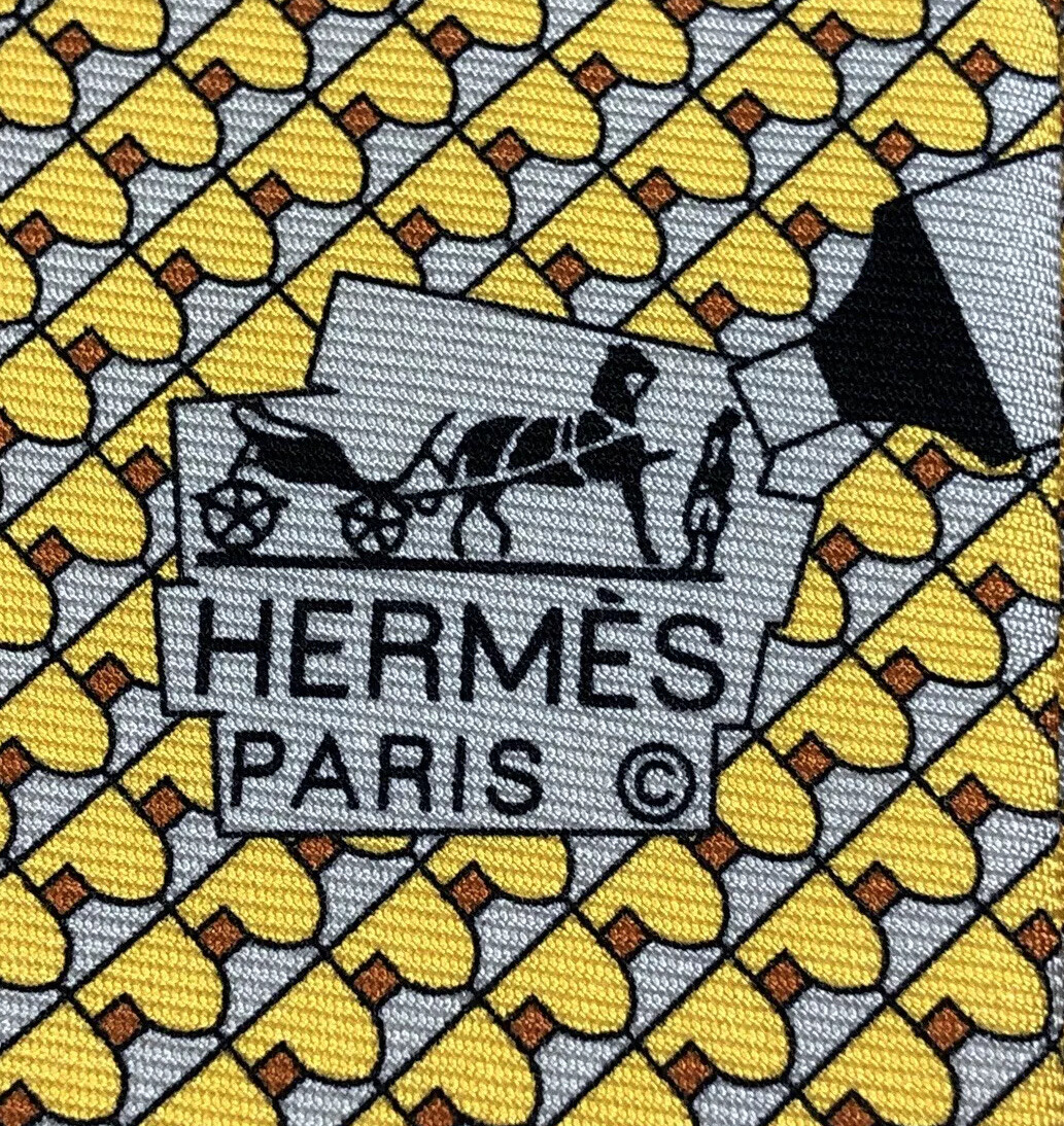 Hermes Paris 645902 SA Yellow color “Bottle” Pattern 100