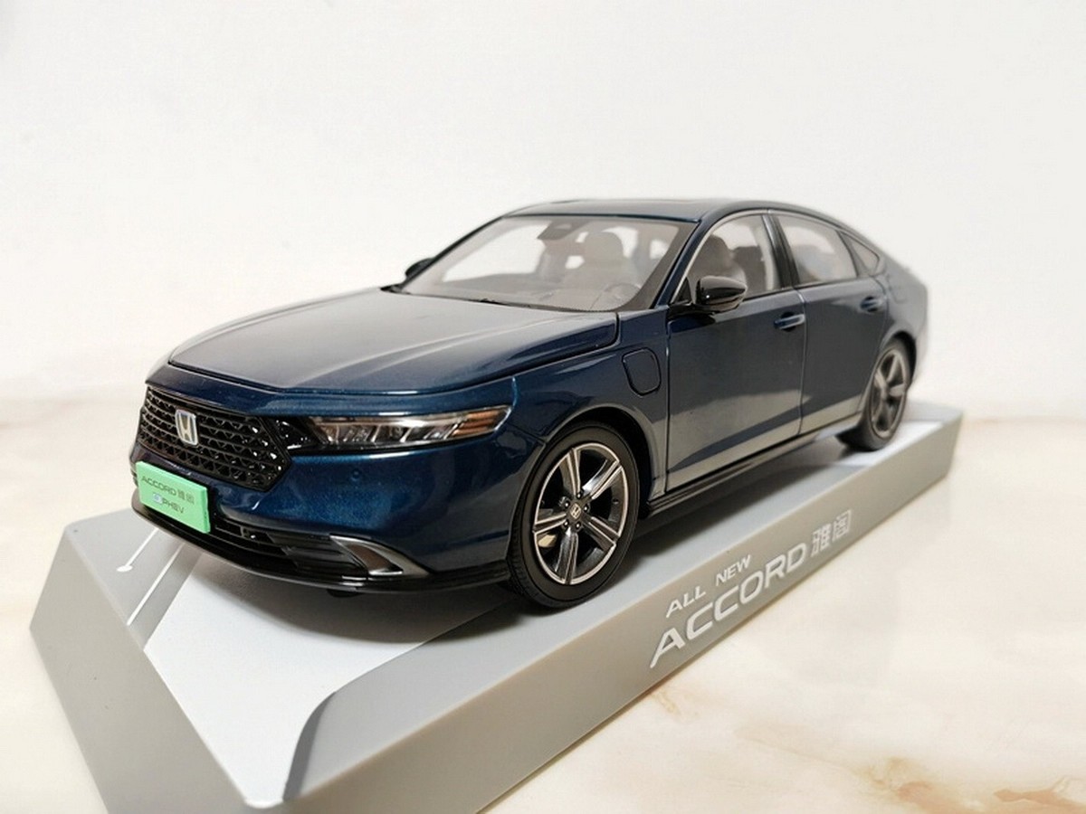 ホンダ特注 1/18 ホンダ アコード ALL NEW HONDA ACCORD 1/18 2023 Honda Accord Model Car Sedan Metal Diecast Toy