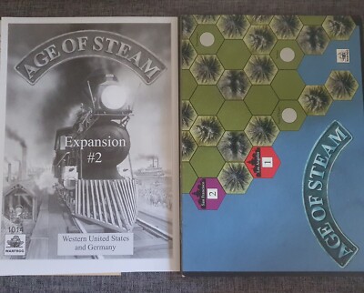 Age of Steam Erweiterung #2: Westen der USA und Deutschland