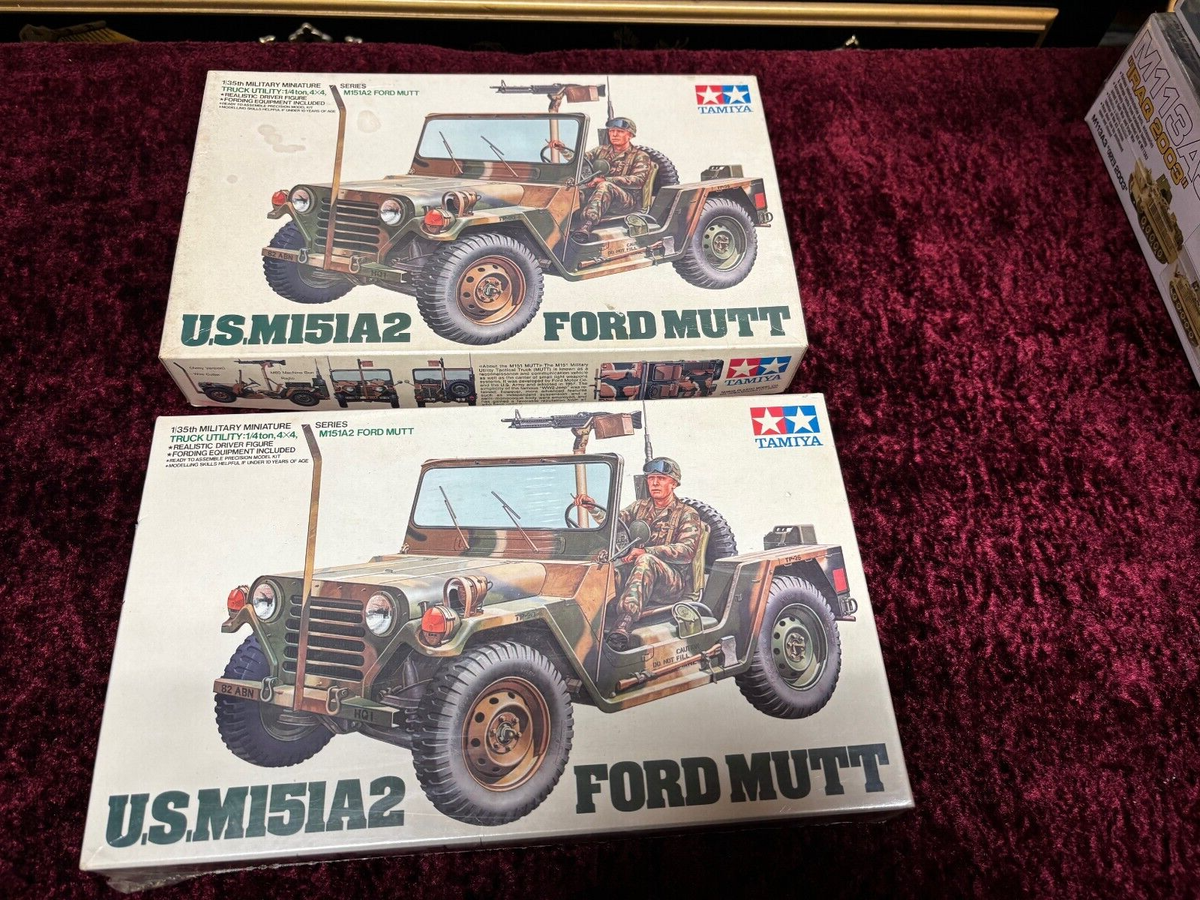 Tamiya 35123 U.S. M151A2 Ford Mutt Model Kit New Sealed 1/35