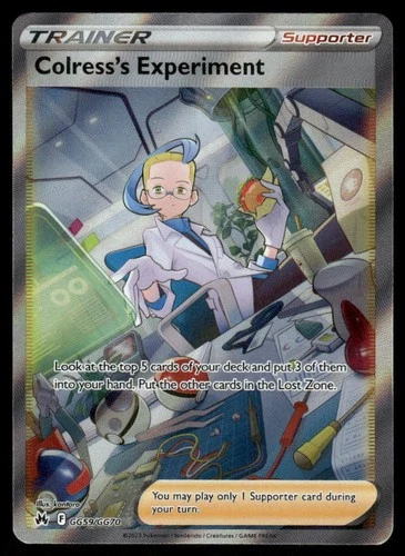 Pokemon Cards Colress's Experiment GG59/GG70 Crown Zenith Galarian Gallery NM *2