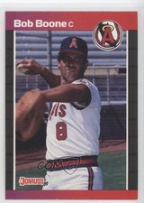 1989 Donruss Bob Boone (*Denotes* on Back) #170 0a0