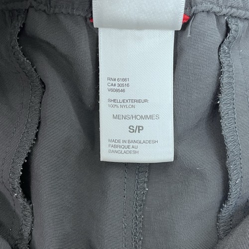 The North Face Pantaloncini Uomo 100% Nylon Grigio Elasticizzati Vita Cargo Escursionismo S Outdoor - Foto 8 di 10