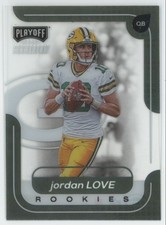 2020 Panini Chronicles Playoff Momentum Rookies Jordan Love Packers #M-4 C11