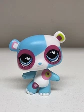 Littlest Pet Shop No # Panda Extreme Pets MOD Series Heart Eye ~ Rare LPS~ HTF