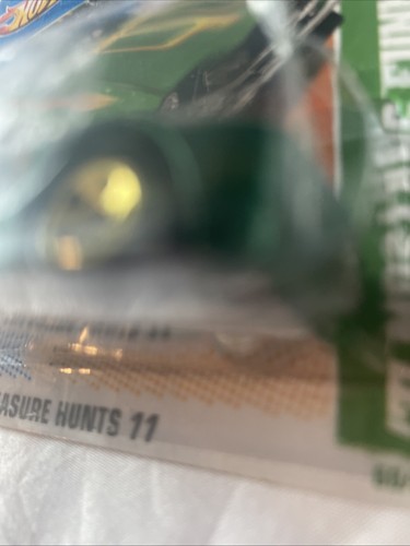 71 Mustang Funny Car Hot Wheels Green Mattel Treaure Hunt 2011 Short Card - Picture 4 of 5