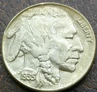 US 1935 Buffalo Nickel  **