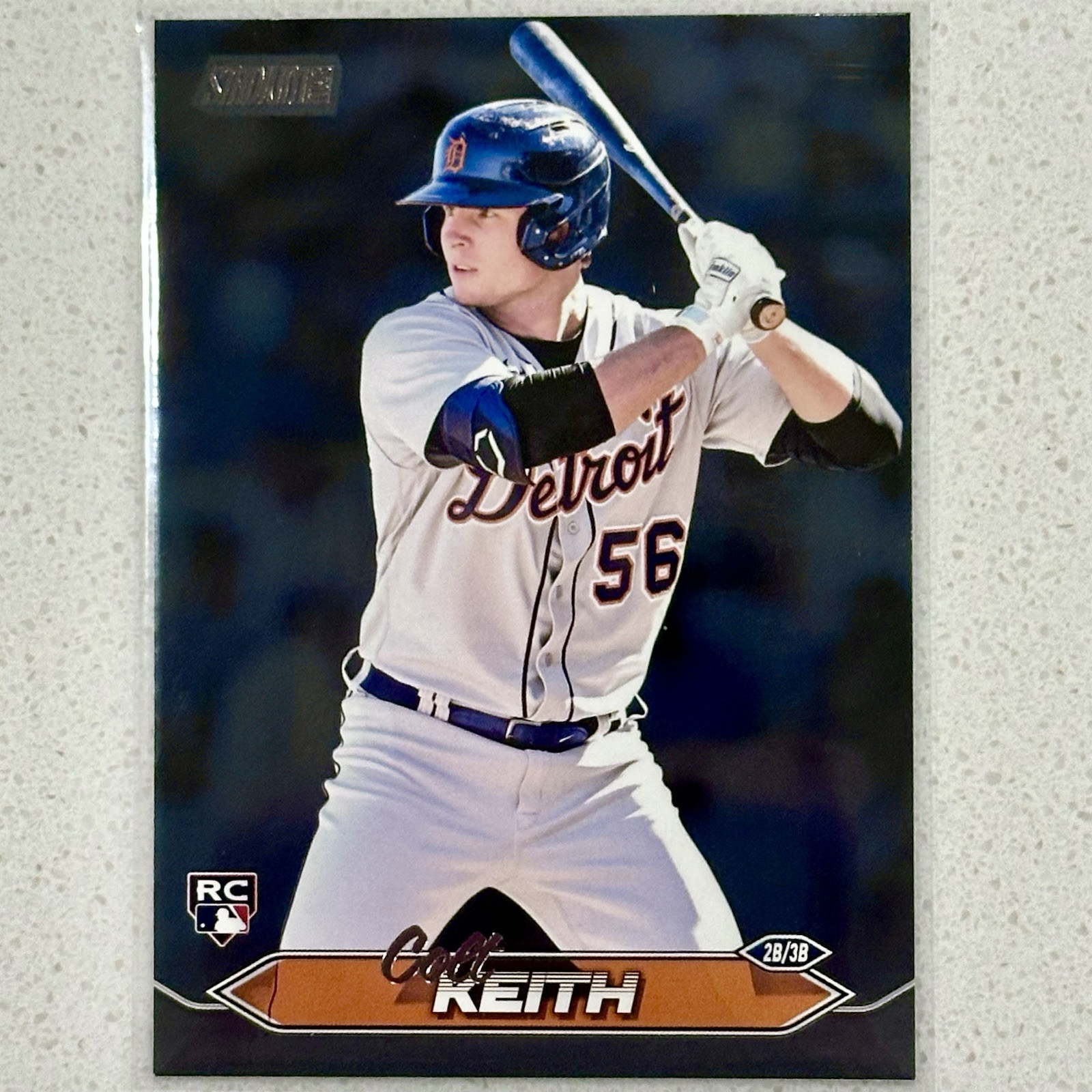 2024 Topps Stadium Club COLT KEITH #36 Black Foil SP Detroit Tigers RC Rookie🔥