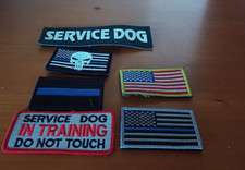 Service Dog Tags-usa- Self Stick