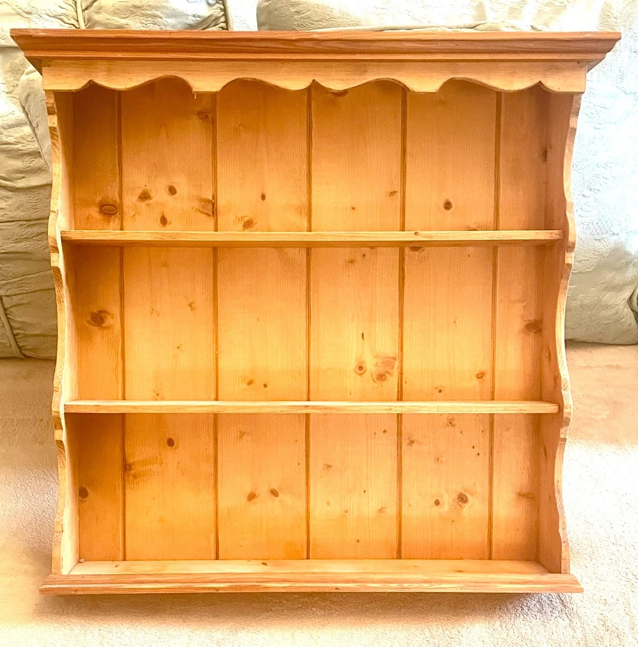 Rustic Pine Wall Mounted / Free-standing Spice Rack / Shelving Unit - 474mm high
Opens in a new wind