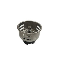 Stainless Steel Junior Duo Strainer Basket/Stopper for Bar and Prep Sinks Dra...