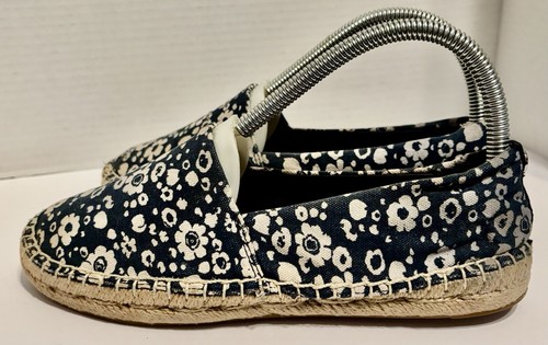 Tory Burch 8 Beacher Espadrille Womens Shoes Flats Floral Canvas - Picture 2 of 9