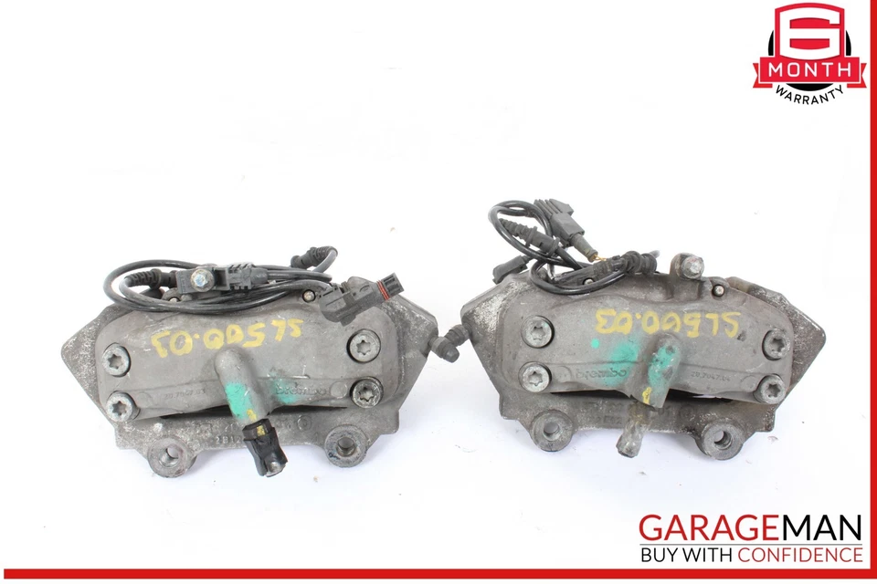 03-06 Mercedes R230 SL500 Front Left & Right Brake Calipers Caliper Set of 2 Pc - Image 3 of 4
