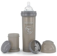 Babyflasche 330Ml Twistshake Silikon Grau Anti-Kolik Bpa-Frei Modell-Nr