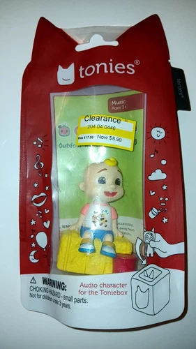 Cocomelon JJ Outdoor Adventures Toniebox Audio Play Figure for Kids  