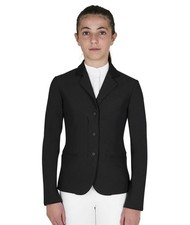 Giacca per bambini unisex da concorso con chiusura zip e tre bottoni a pressione
