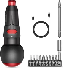 3.6V Cordless Screwdriver Set, Electric Screwdriver, Rechargeable Power Screwdri