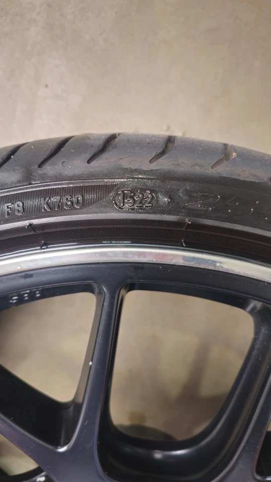 BBS Felgen schwarz CH102 9Jx20 Zoll Reifen 255/30 R20 Mercedes SL - Bild 2 von 4