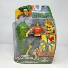 Marvel Legends Hulk Doc Samson Fin Fang Foom Build A Figure Series