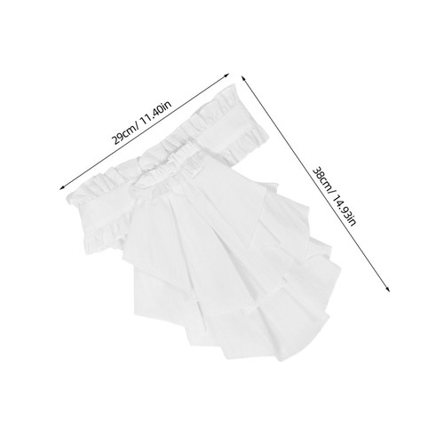 False Collar Fake Shirt Detachable Collars for Women Costume - Picture 10 of 12