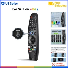 Voice Remote Control for LG Smart TV Lightweight Voice Recognition Pointer