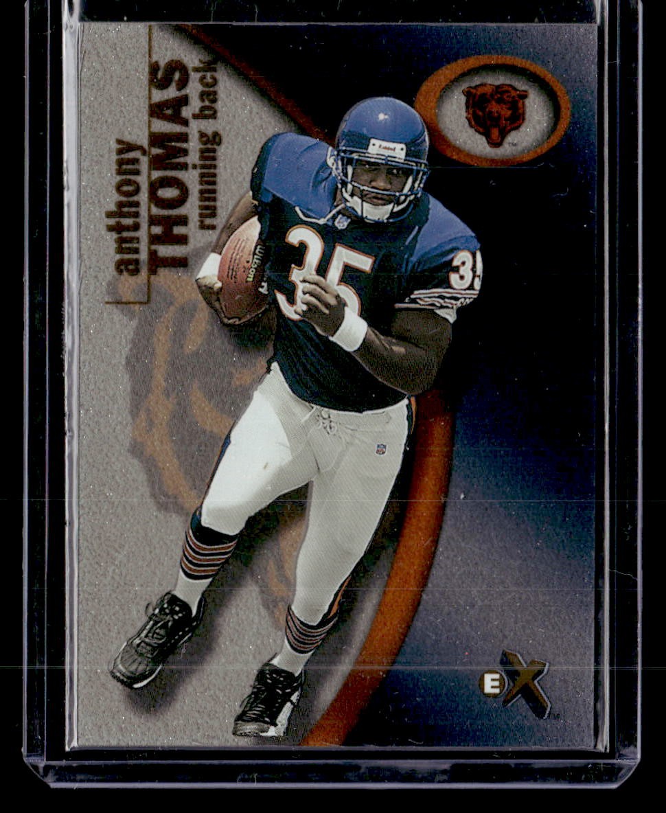 2001 Fleer E-X #132 Anthony Thomas #/1250