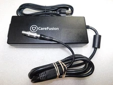 OEM CAREFUSION 27547-001 POWER SUPPLY ADAPTER/CHARGER 15V 12A 5 PIN LEMO