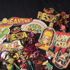 Mexican Fiesta Hanging Swirl Decorations, Cinco De Mayo Party Supplies, Taco ...