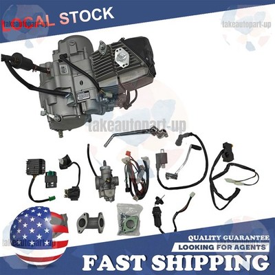 212CC 4-Valve 4-Stroke Engine Kit, Fits Zongshen 190CC 210CC Pit Dirt Bike US