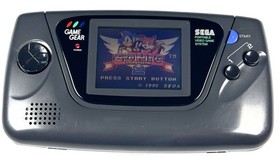 ❤️ SEGA Game Gear Console RECAPPED w CERAMIC SMD Caps, Glass Lens + Video Game