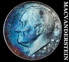 1960-D Silver Roosevelt Dime - Choice Gem Brilliant Unc  Super Color  #K2510