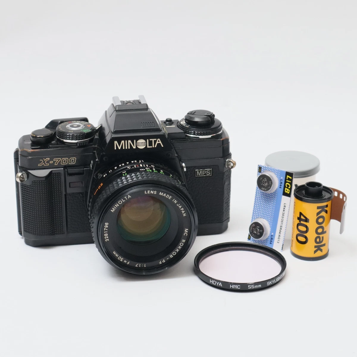 【希少】MINOLTA X-700 MD 50mm f1.7 シルバー Amazon.com : Minolta X-700 35MM SLR Film Camera with MD mount lens