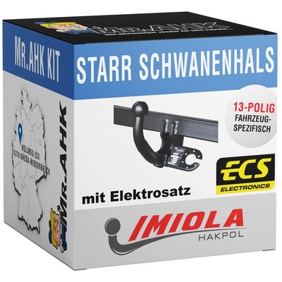 Für VW Passat B7 10-14 Anhängerkupplung starr mit 13polig spezi.
