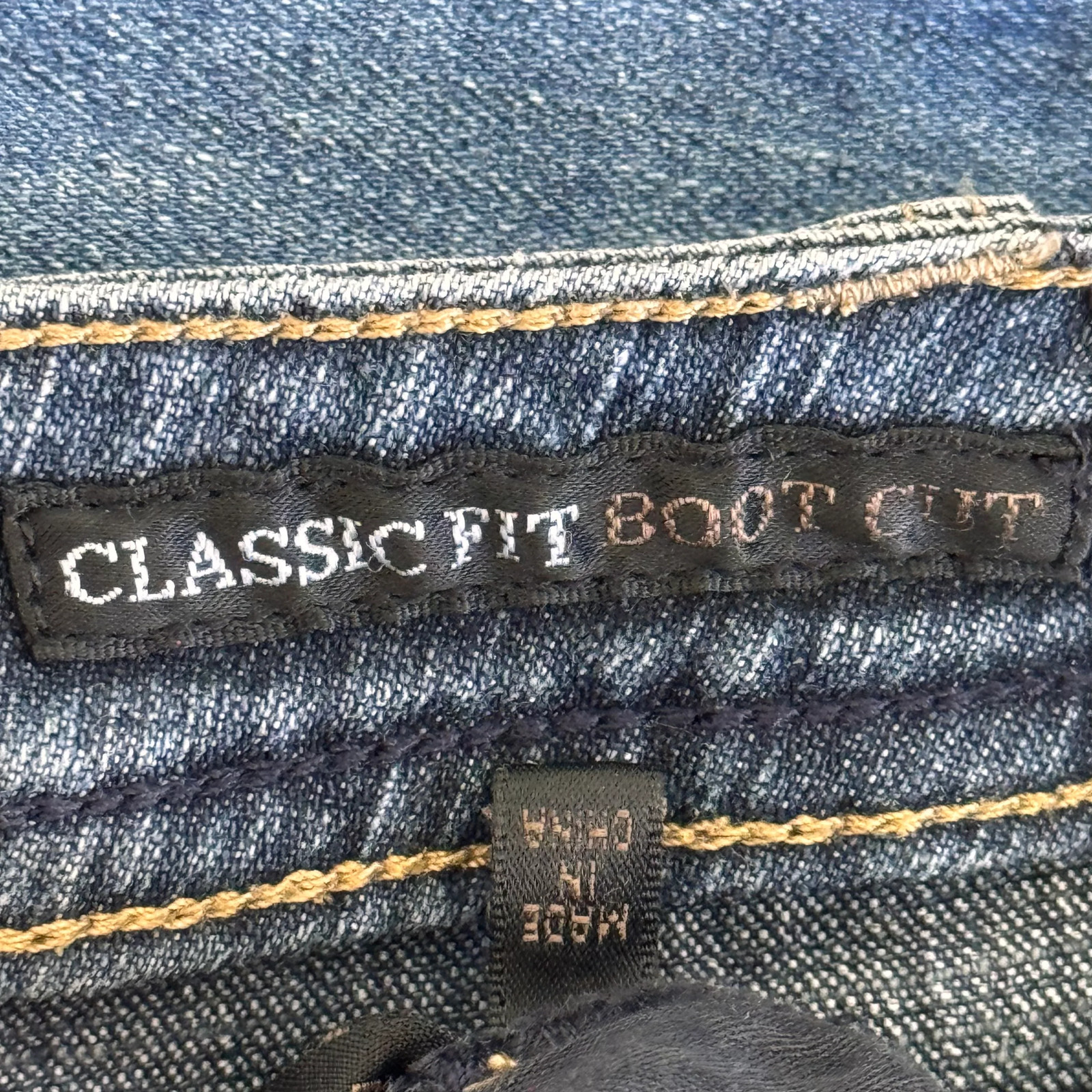 David Lawrence Bootcut Jeans – Size 12 – Dark Wash – Cotton Blend – image 3