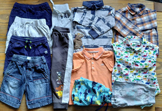 Boys Clothes Bundle Size 18 24 Months. 12 items. Shirts Shorts trousers