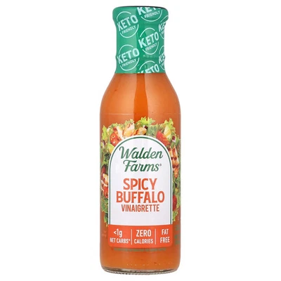 WALDEN FARMS Spicy Buffalo Vinaigrette, 12 fl oz (355 ml)