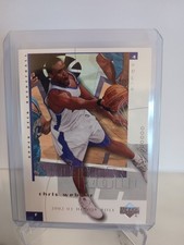 Chris Webber Sacramento Kings 2002-03 Upper Deck Honor Roll Basketball Card #71