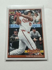 2026 Topps Series 1 - 1991 Topps Baseball Samuel Basallo #T91-20 (RC)