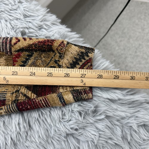 Lauren Ralph Lauren Jeans Sweater Womens PL Aztec Southwestern Wrap Shawl Collar - Bild 6 von 13