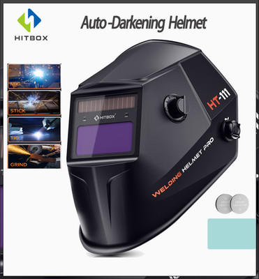 Auto  Darkening True Color Welding Helmet Solar/Battery lightweight Welding Mask