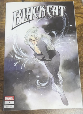 #ad #ad BLACK CAT #7 PEACH MOMOKO TRINITY COMICS EXCLUSIVE TRADE VARIANT LTD TO 2000 $23.99