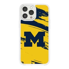 Michigan Wolverines HD Apple iPhone 16 Mag-Safe Phone Case (Paint)