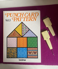 Punchcard Pattern Vol.5 Musterbuch +2 Umh&auml;ngenadeln 1-7   f.  Strickmaschine