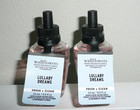 Lot of 2 Wallflowers LULLABY DREAMS Fragrance Refill Bulbs HARD TO FIND